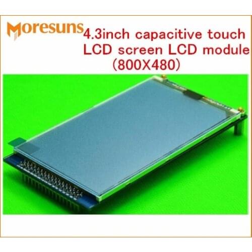 Fast Free ship 4.3 inch capacitive touch LCD screen LCD module (800X480)send STM32 code