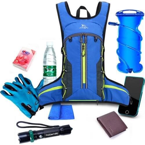 10L Hydration Backpack, Water Bag for Camping, Cycling Hiking Backpack, MTB Bike Bags, Running Backpack Optional 2L Water Bag