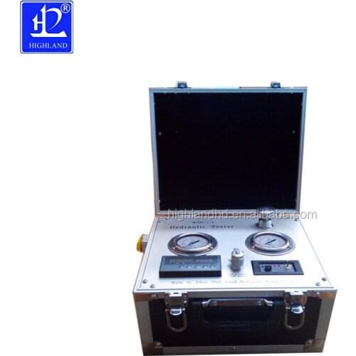 HLD MYTH-1-5 Hydraulic cylinder block Test,Highland hydraulic tester MYHT series gas pressure