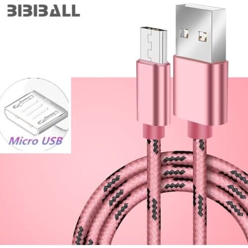 2/3 Meter Micro USB Charging Cable Wire Android battery Charger Cord Phone Cable for Samsung Galaxy A3 A5 A6 2016 J3 J5 J7 2017