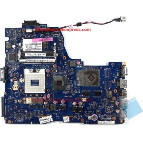 Motherboard for Toshiba Satellite A660 A665 K000106370 HM55 NWQAA D29 LA-6062P