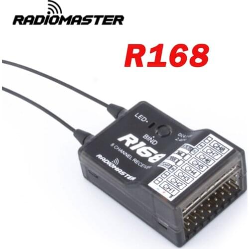New Arrival RadioMaster R81 R84 R86 R86C R88 R161 R168 2.4G Nano Receiver Compatible FrSky for RC Drone