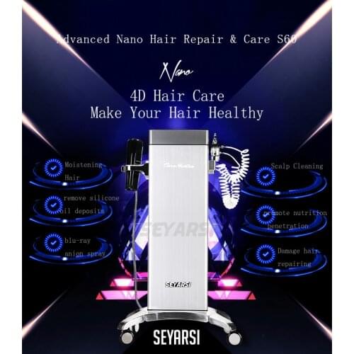 Newly nano hair care machine scalp care machine hair dye hair steamer thermal skin care Skin moisture machine