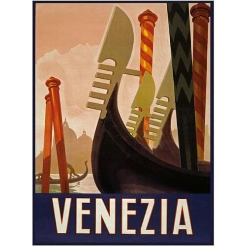 New Vintage Retro Metal Tin Sign Italy Venezia Garage Street & Home Bar Club Hotel Wall Decor Plaque Signs 12X8Inch