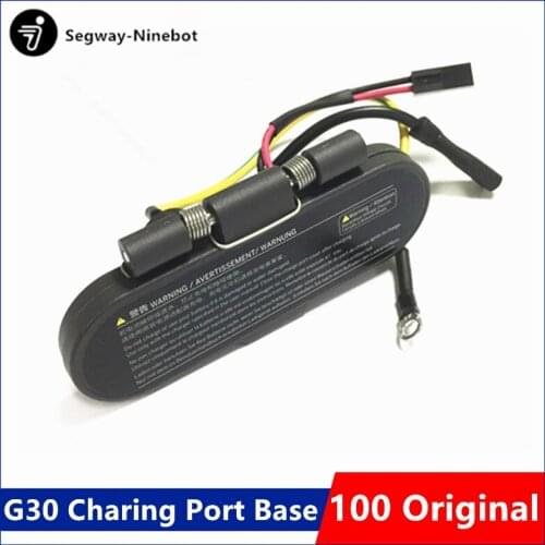 Original Charing Port Base Parts for Ninebot MAX G30 Electric KickScooter Skateboard Charing Port Base Parts kit accessory parts