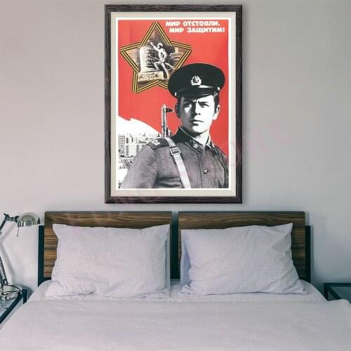 RE042 Retro Russian Style Painting Classical Wonderful 44 Custom Silk Poster Home Deco Wall Art Christmas Gift