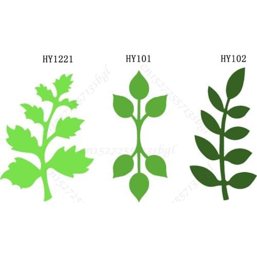 Green Leaf Cutting Dies Katu DIY new die cut &wooden dies Suitable for common die cutting machines on the market