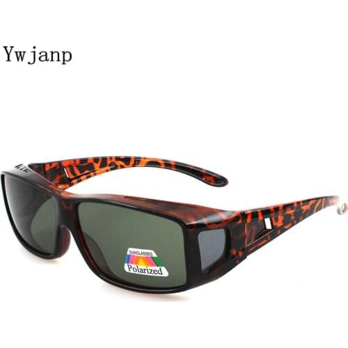 Ywjanp 2018 Fashion Sports Sunglasses Men Polarized Lense Driving Fishing Cover For Myopia Glasses Sun Glasses Goggle Oculos