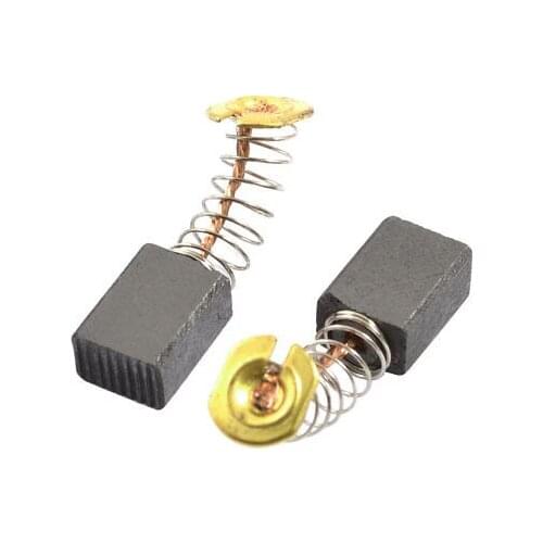 6 Pcs Electric Drill Motor Carbon Brushes 31/64" x 29/64" x 15/64"