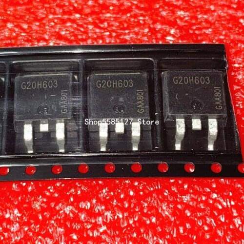 10PCS G20H603 IGB20N60H3 TO-263 600V 20A 100% New&original