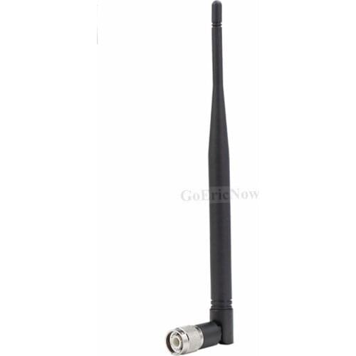 10pcs RF Coaxial Right Angle TNC 50 Ohm 3dbi 2.4G Omnidirectional high gain antenna Connector