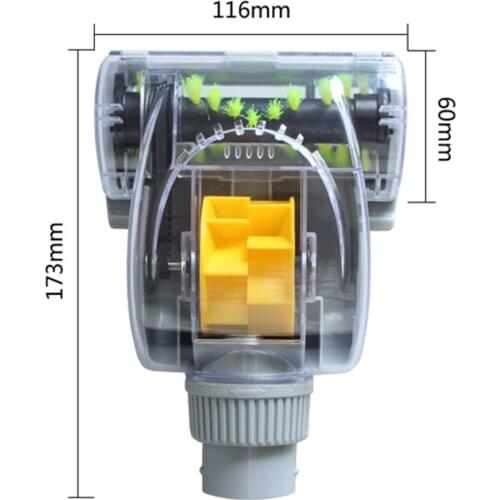 32mm Nozzle Vacuum Cleaner Clear Mites Brush Suction Head For Sofa and Bed Vacuum Cleaner Accessory drop Shipping