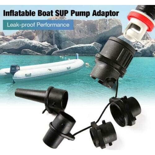 HOT-Kayak Air Valve Adapter Multi Functional Leak-proof Rubber Boat Inflatable Connector For Surfboard Boat Accessories