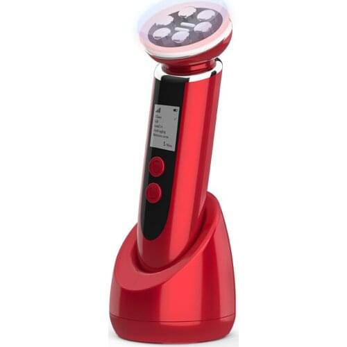 Anti Aging EMS Mesotherapy Electroporation Radio Frequency Facial LED Photon Skin Care Device Face Lift Tighten Beauty Machine