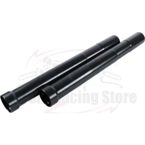 Black Pair Motorcycle Front Outer Fork Tubes Pipes For Honda CB600F 2012 2013 455mm / 17.91inch