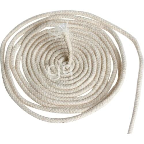 10pcs 6x400mm woven cotton wick candles to make wicks for oil or kerosene lamps