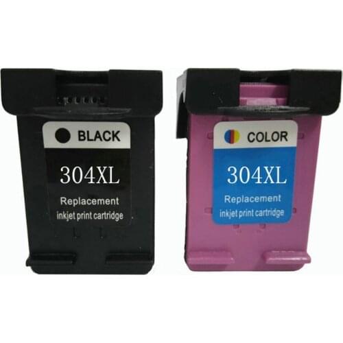 Vilaxh hp 304 xl ink Cartridge Compatible for hp 304 304xl for deskjet envy 2620 2630 2632 5030 5020 5032 3720 3730 5010 printer
