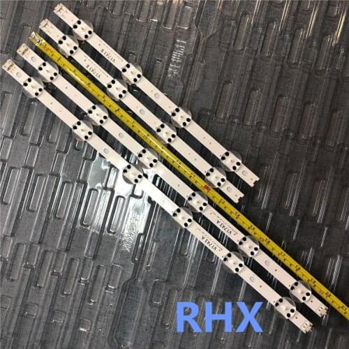 8Pieces/lot 10 lamp for LG SUNG WEI55V0 E74739 94V-0 43" V17 art3 2867 TV 43LJ614V 43LV340C 43UJ670V 43UJ6565 43UJ6525 100%NEW