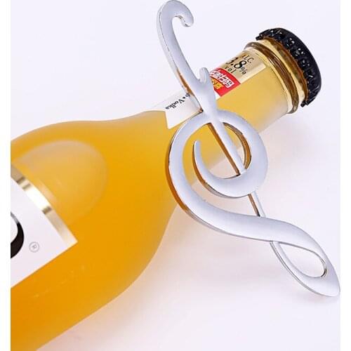 Music Note Personalized Bottle Opener Wedding Stainless Steel Beer Opener Abridor De Garrafa Cerveja Bar Tools Kitchen Gadgets