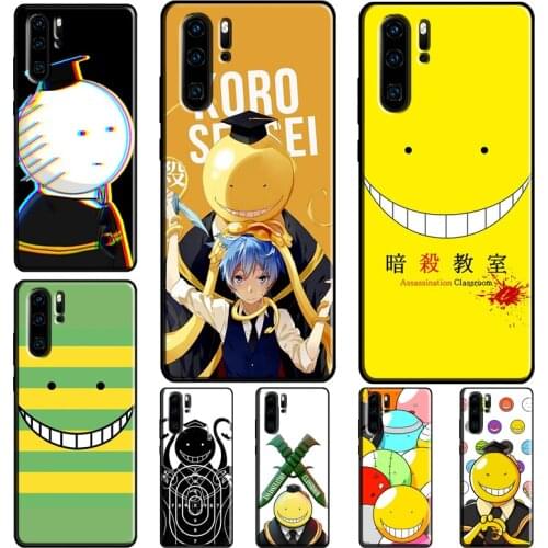 Assassination classroom Koro Sensei Soft Case For Huawei P30 P40 Lite P20 Pro P Smart Z 2019 Nova 5T Honor 20 Pro 10i 8A 8X 9XT