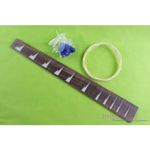 New electric Guitar Fretboard 24fret rosewood 25.5inch Luthier Supply Shark Fin