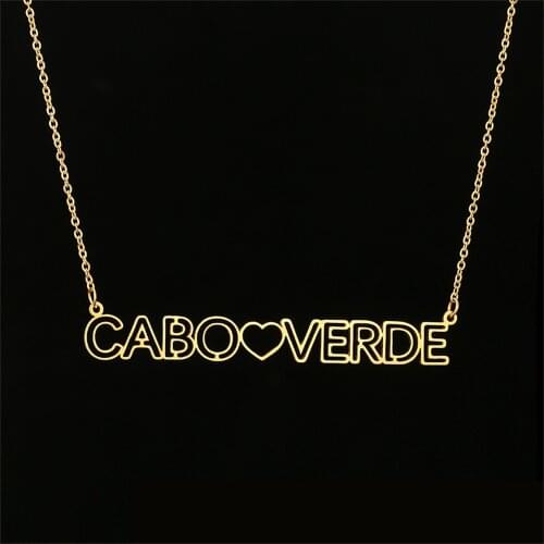 Fils New Fashion Custom Name Necklace for Women Girls letter Font Pendants Necklaces Cute Chain Choker pendentif homme Jewelry