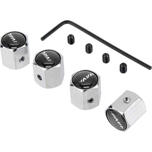 For HAVAL H6 F7 H2 H9 H3 H5 M4 Antitheft Car Accessories Tyre Valve Caps Dustproof Cover