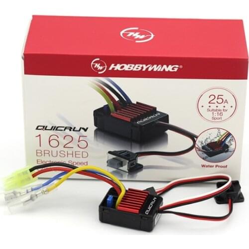 Hobbywing QuicRun 1625 Brushed ESC Electronic Speed Controller ESC For 1:10 / 1:18 1:16 RC Car