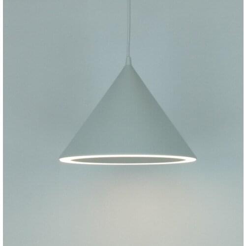 Nordic pendant lights for home lighting modern hanging lamp iron lampshade led bulb bedroom coffee kitchen light 90-260v e27