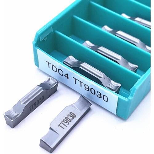 TDC4 TT9030/TT9080 Carbide Inserts Original CNC Lathe Grooving Tool Turning Tool cutting blade tools