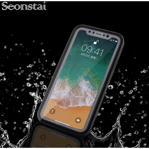 Waterproof Shockproof Phone Case for iPhone 6 6s 7 8 Plus Case Swimming Diving Freefall TPU Cover for iPhone X XS XR XS Max Capa