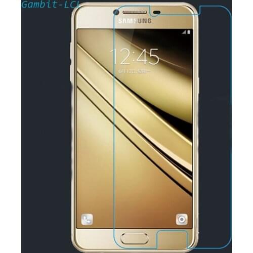 9H Tempered Glass for Samsung Galaxy C7 C7000 GLASS Protective Film Screen Protector cover phone