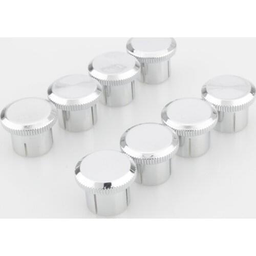 10pcs Hifi audio RCA Plug Copper Caps Cover Noise Stoppers Chrome Plated Audio Top Quality