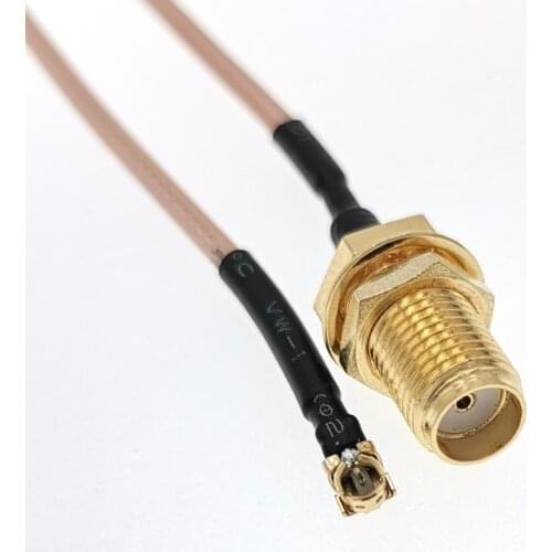 10pcs MS156(DIY IPX) TO SMA Female RF RG178 Cable 15CM For LTE Modem Yota LU150