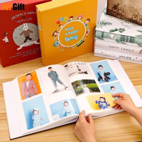5-inch 6-inch 7-inch Mixed Album Album Interstitial Large-capacity Family Souvenir Album 500 Photos Over Plastic