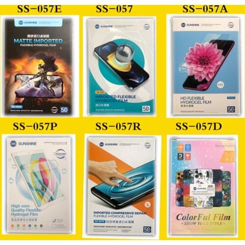 Sunshine hydrogel film,mobile phone Protective film matte IPAD 12.9 inch sunshine SS 057 SS-057A SS-057 SS-057P SS 057E SS 057D