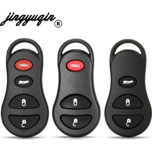 Jingyuqin Keyless Entry Remote Flip Fob Car Key Case Pad with Screwdriver for Chrysler for Dodge forJeep Blade Car Key Shell
