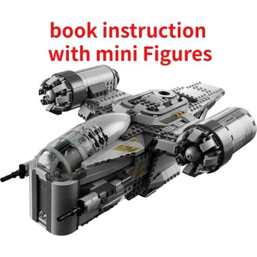 The Ucs Razor Crest By Model with Figures Compatible 75292 Star movie Wars Building Blocks Bricks Kids Christmas Toys Gifts