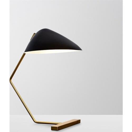 Nordic line duck-billed shade table lamps living room art creative bedside lamps study decor desk lights lighting fixtures