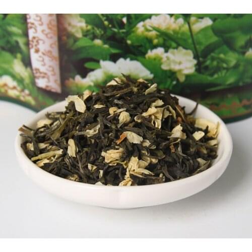 Organic Jasmine Flower Tea Products tea Year New Jasmine Green Tea Chinese Jasmine Tea The Health Care Green Food Slim Down Tea