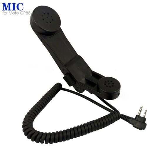PTT Military Retro Telephone Speaker Mic Microphone for Motorola GP68 GP88 GP300 2000 CT150 P040 Walkie Talkie Radio