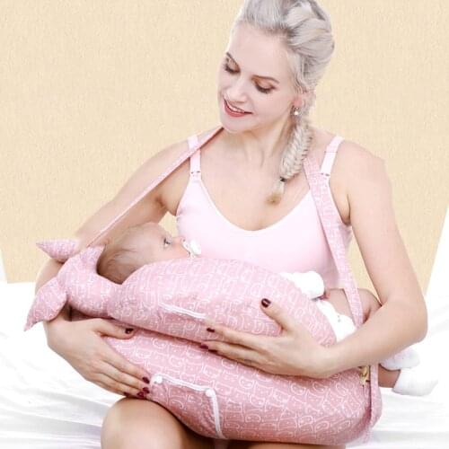 Adjustable Newborn Baby Nursing Pillow Maternity Baby U-Shaped Breastfeeding Pillow Infant Cotton Feeding Waist Cushion BabyCare