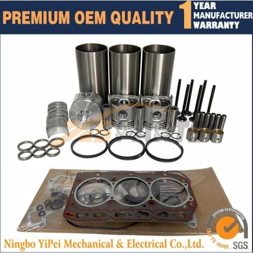 3TNV88 3TNV88-M Overhaul Rebuild Kit For Yanmar Engine Hitachi ZX27U ZX35U-2 Excavator TAKEUCHI TB135 TB235 TB250