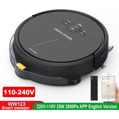 APP Voice Control Sweeping Robot Fully Automatic Anti-collision Planning Automatic Recharge Intelligent Vacuum Cleaner 2500PA