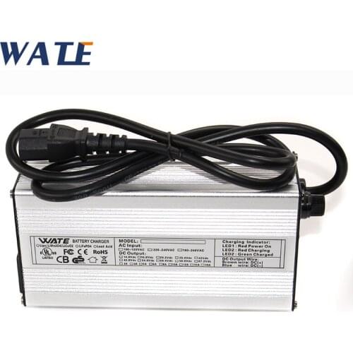 48V 7A Mobility Scooter Lead Acid Battery Charger with CE Certification