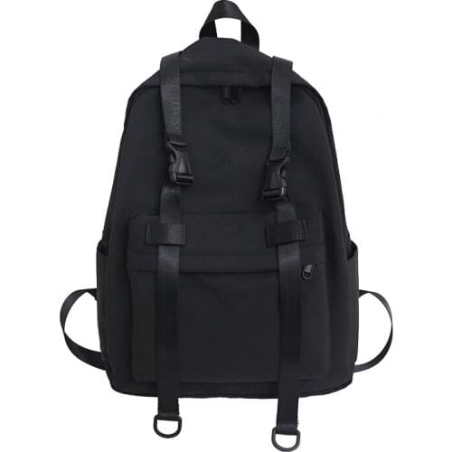 Women Casual Backpack Nylon Shoulder Bag Waterproof School Bag For Teenage Girls Large Capacity Rucksack Mochilas Female Bagpack