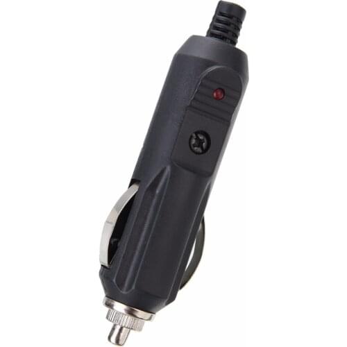 1pcs Cigarette Lighter Plug 12V Car Auto LED Male Cigarette Lighter Socket Plug Connector with Fuse 5A Auto Electronic Parts