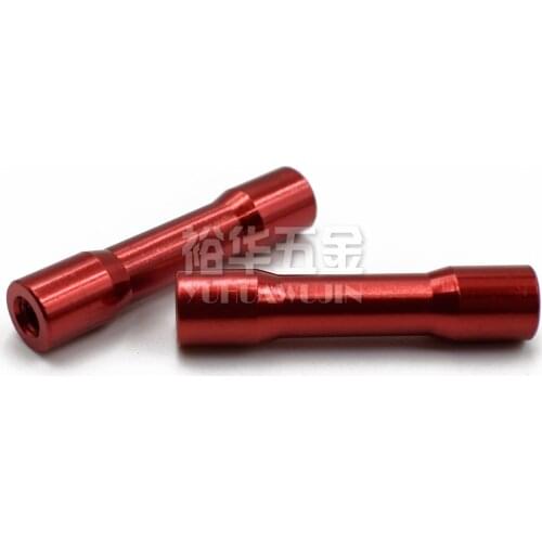 10pcs M3 Aluminum Column post OD=5mm M3*12/15/20/25/30/35/37/40mm aluminum Standoff Spacer Double End Round spacer