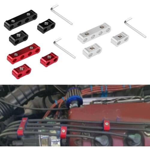 3PCS Car Spark Plug Electrical Wire Clamp Separator Line Ignition Cable Clip Auto Separator Divider Organizer Clamp Kit