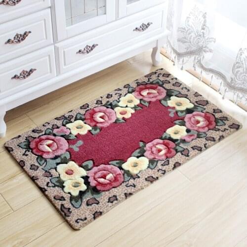 3d Flower Print Floor Mats Home Living Room Bedroom Rug Door Way Feet Mats Cheap Floor Carpet Big 3d Flower Carpet Kids Room b